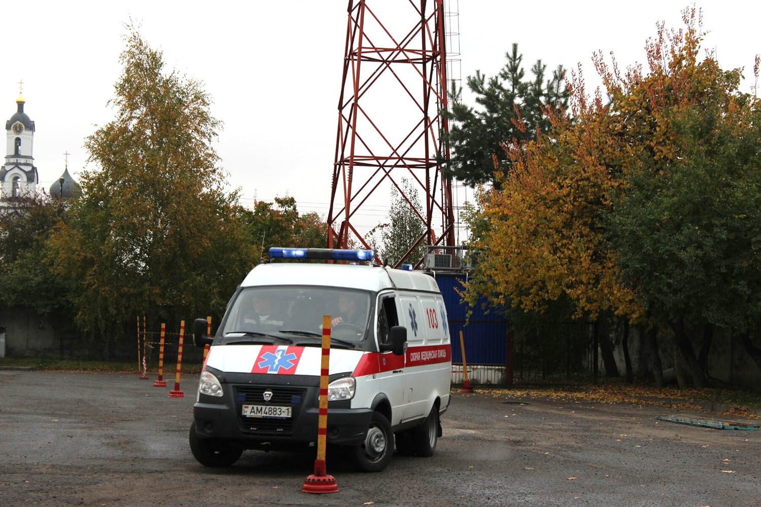 В Пинске водители специального медицинского автотранспорта соревновались в  мастерстве — PINSKNEWS.BY