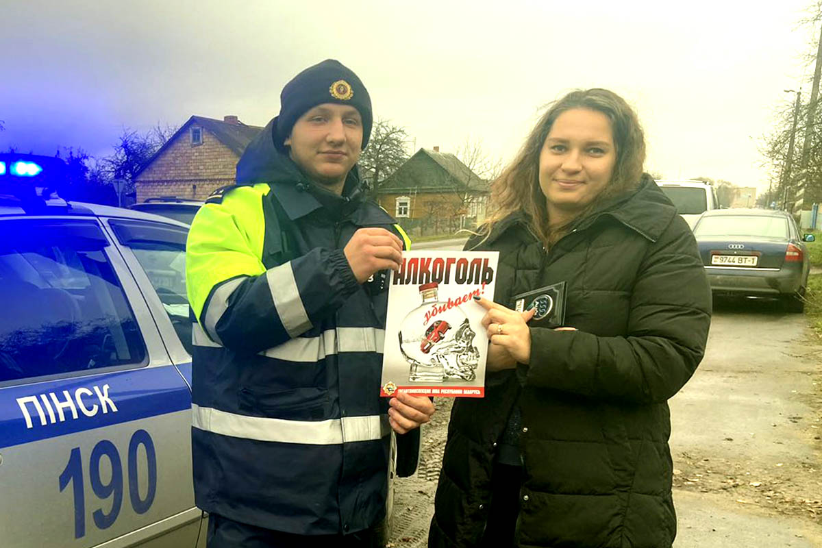 В Пинском районе госавтоинспекторы проверили соблюдение водителями правил  перевозки пассажиров — PINSKNEWS.BY