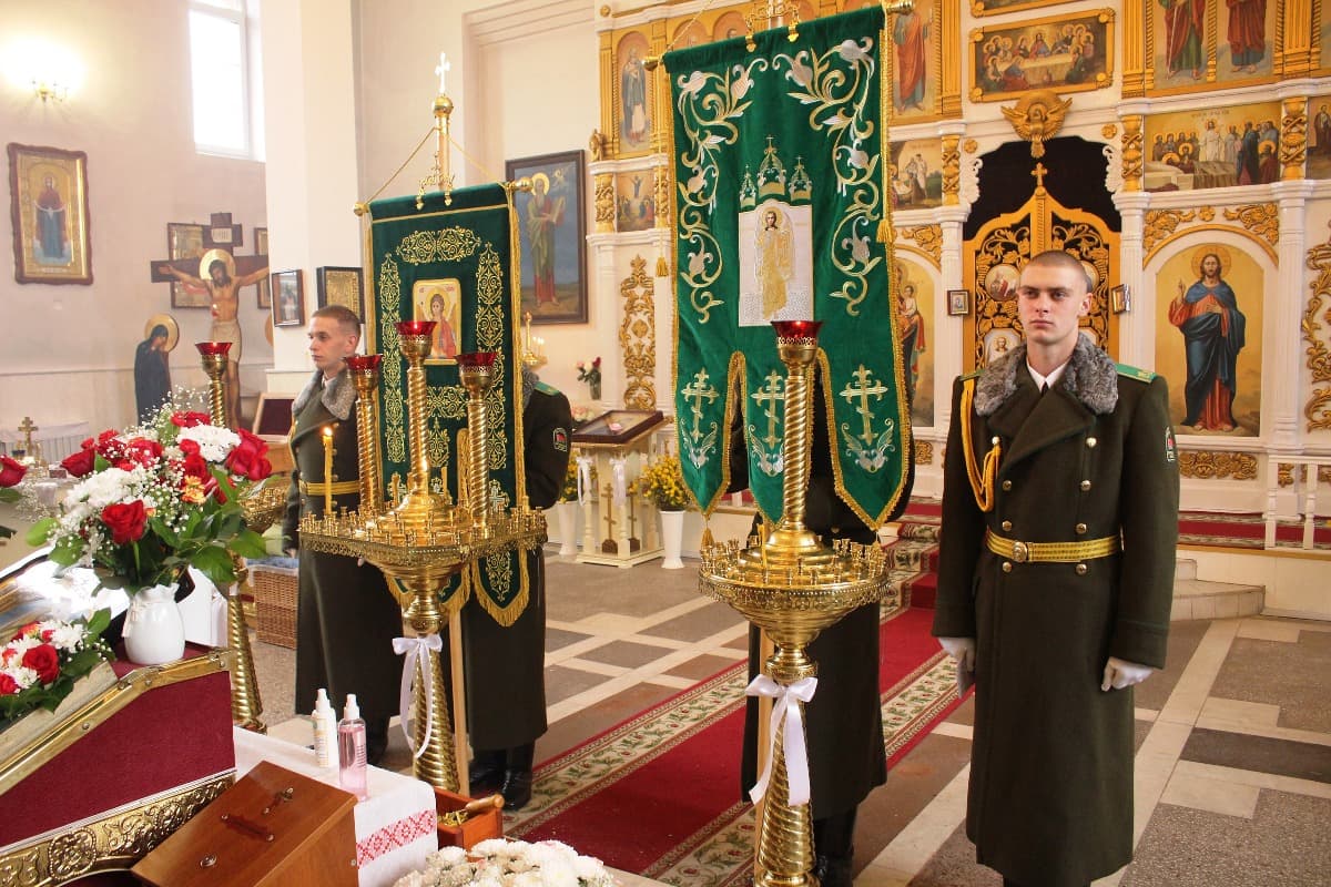 Фоторепортаж. Пинские пограничники отметили праздник в честь небесного  покровителя Архистратига Михаила — PINSKNEWS.BY